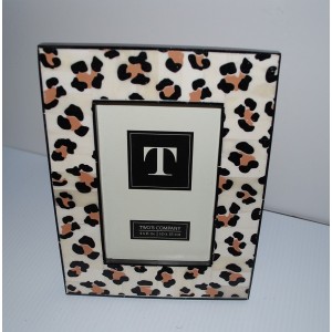 Picture Frame 4x6 Leopard Print by TWO&apos;S Company   253815136642